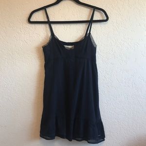 Abercrombie & Fitch navy cami/slip dress